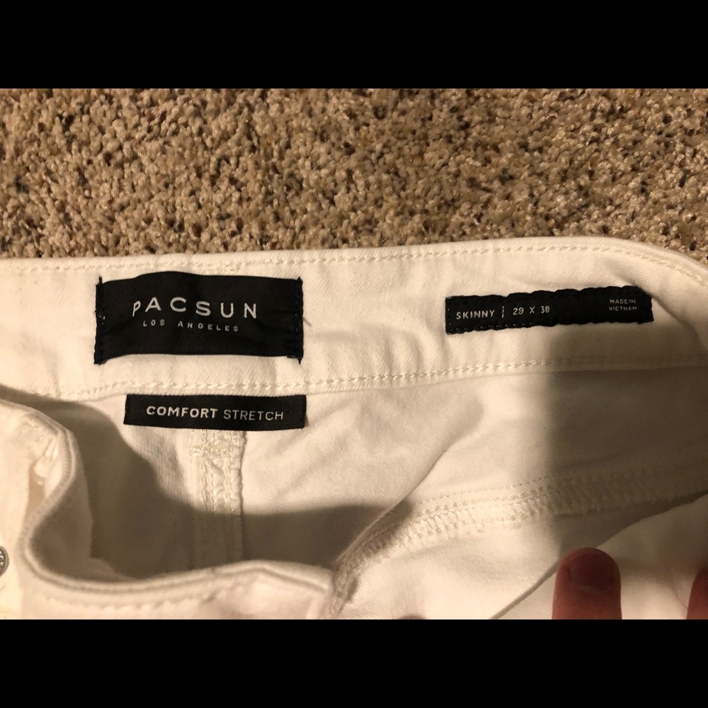 White PacSun jeans